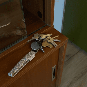 Long Keychain - Wild Garden