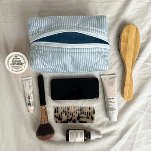 Normal pouch M - Blue Stripe