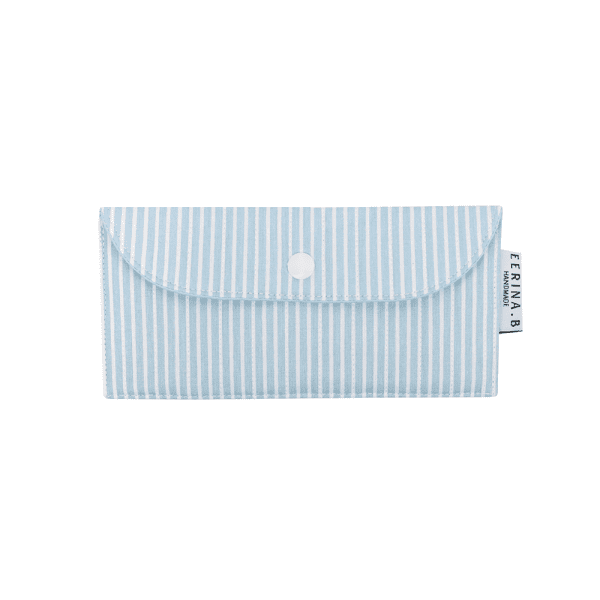 Glasses Case - Blue stripe