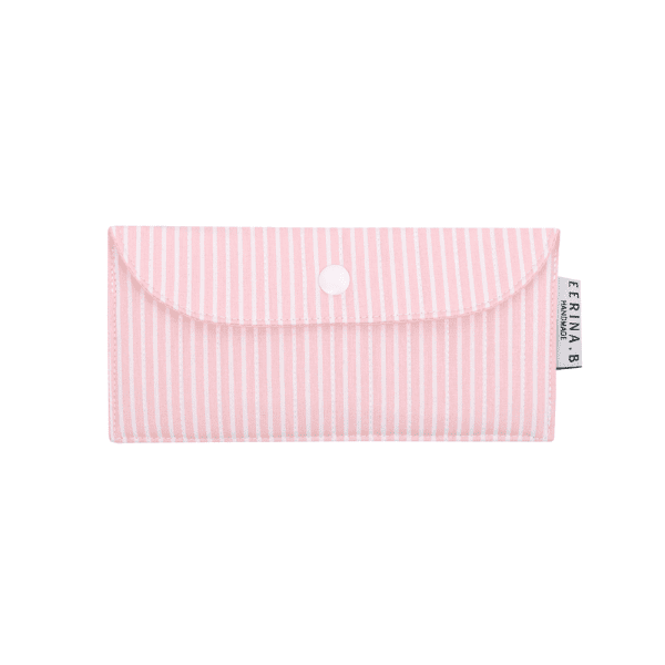 Glasses Case - Pink stripe