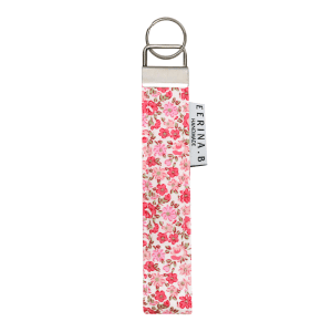 Long Keychain - Pink Roses
