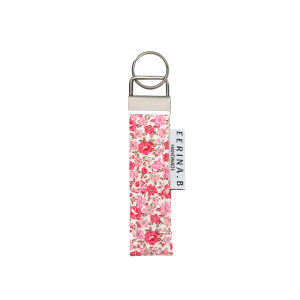Short Keychain - Pink Roses